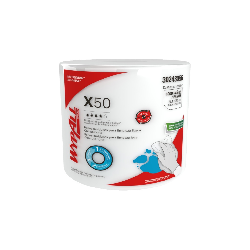WYPALL X-50 JUMBO ROLLO 285 M 30229202/30243056 UNIDAD