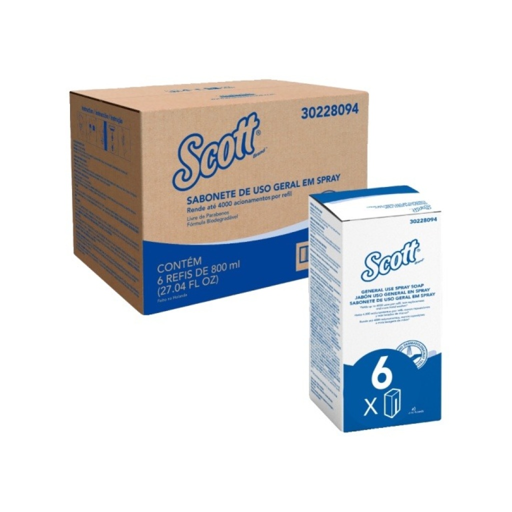 JABON EN SPRAY SCOTT HANDLOTION 30228094 BOL X 800CC