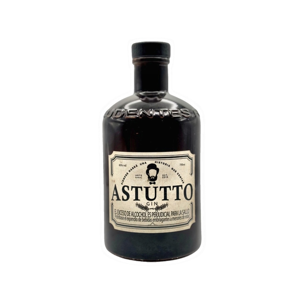 GIN ASTUTTO x 750 cc