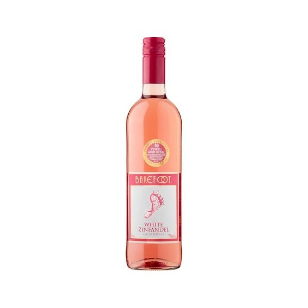 VINO WHITE ZINFANDEL BAREFOOT x 750 cc
