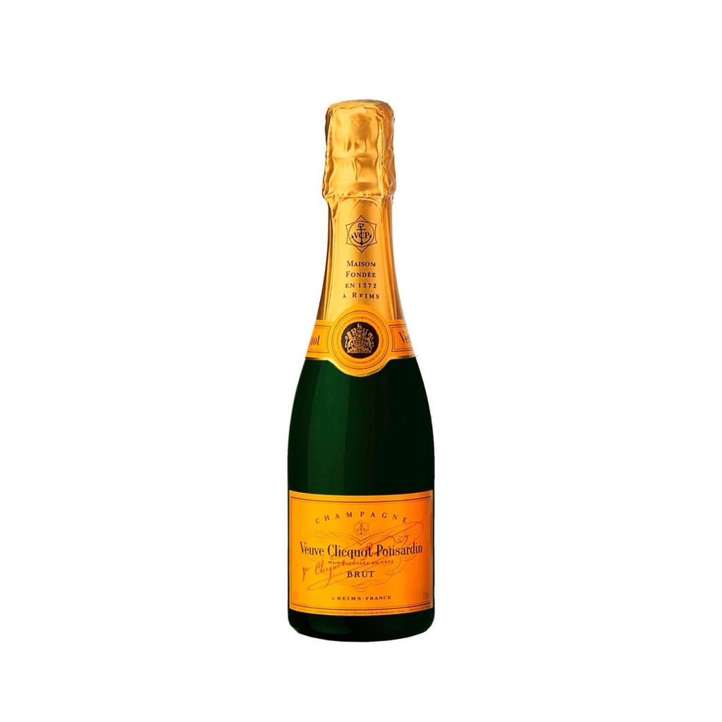CHAMPAGNE VEUVE CLICQUOT BRUT x 375 cc