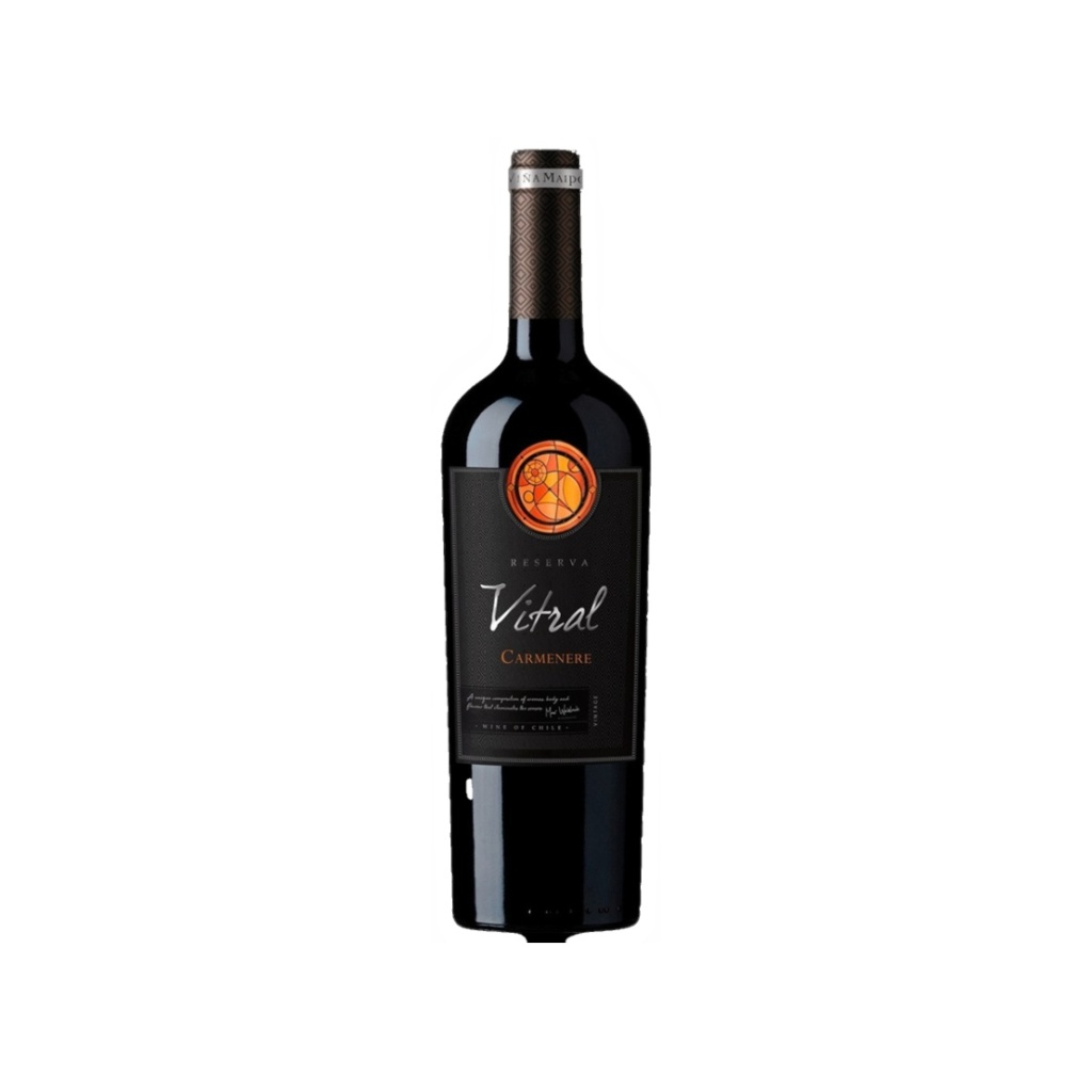 VINO MAIPO VITRAL RESERVA CARMENERE x 750 cc