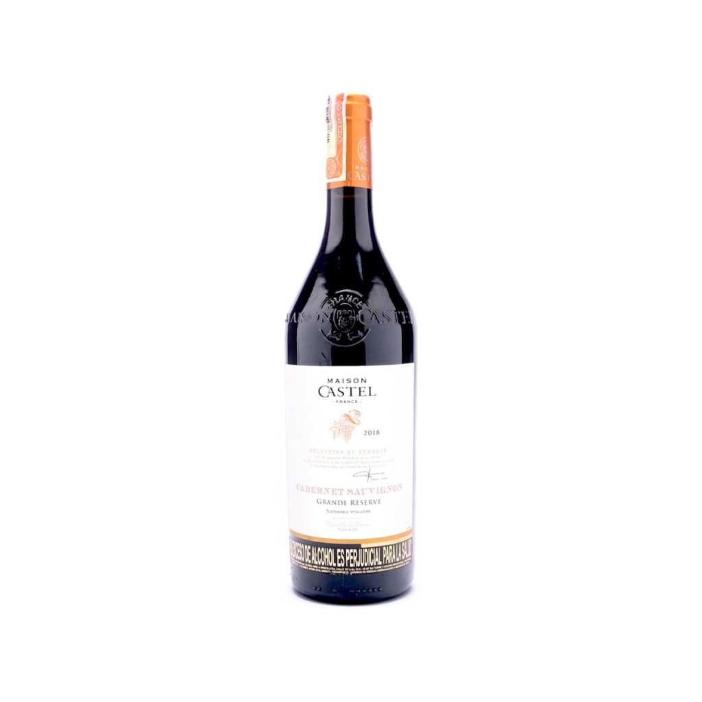 VINO CASTEL IGP PAYS DOC CABERNET SAUVIGNON x 750 cc