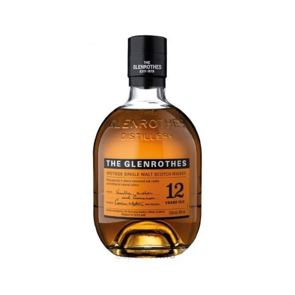 WHISKY GLENROTHES 12 AÑOS x 700 cc