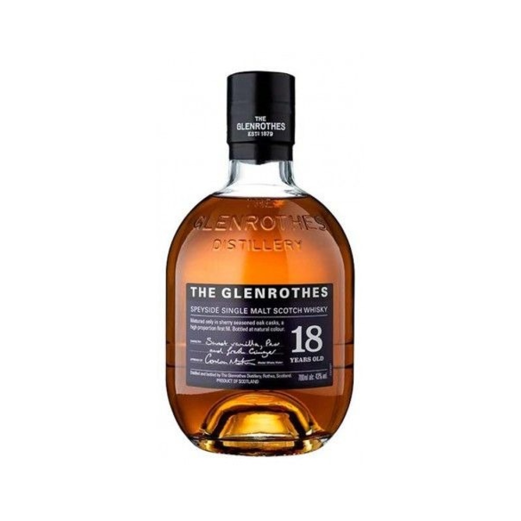 WHISKY GLENROTHES 18 AÑOS x 700 cc