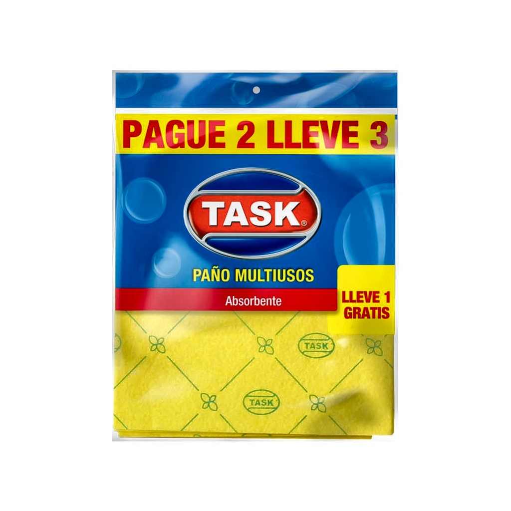 PAÑO MULTIUSOS TASK LLEVE 3 PAGUE 2 RF_100712