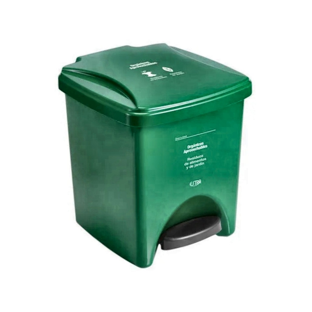 PAPELERA PEDAL 20LT 4-1002371_VERDE F05832_EMP 4