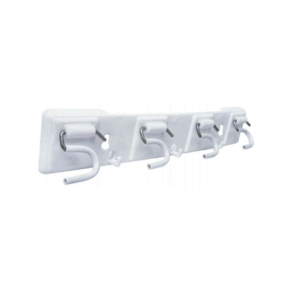 PORTA ESCOBA ORGANIZADOR X  8 PUESTOS BL RF_13046