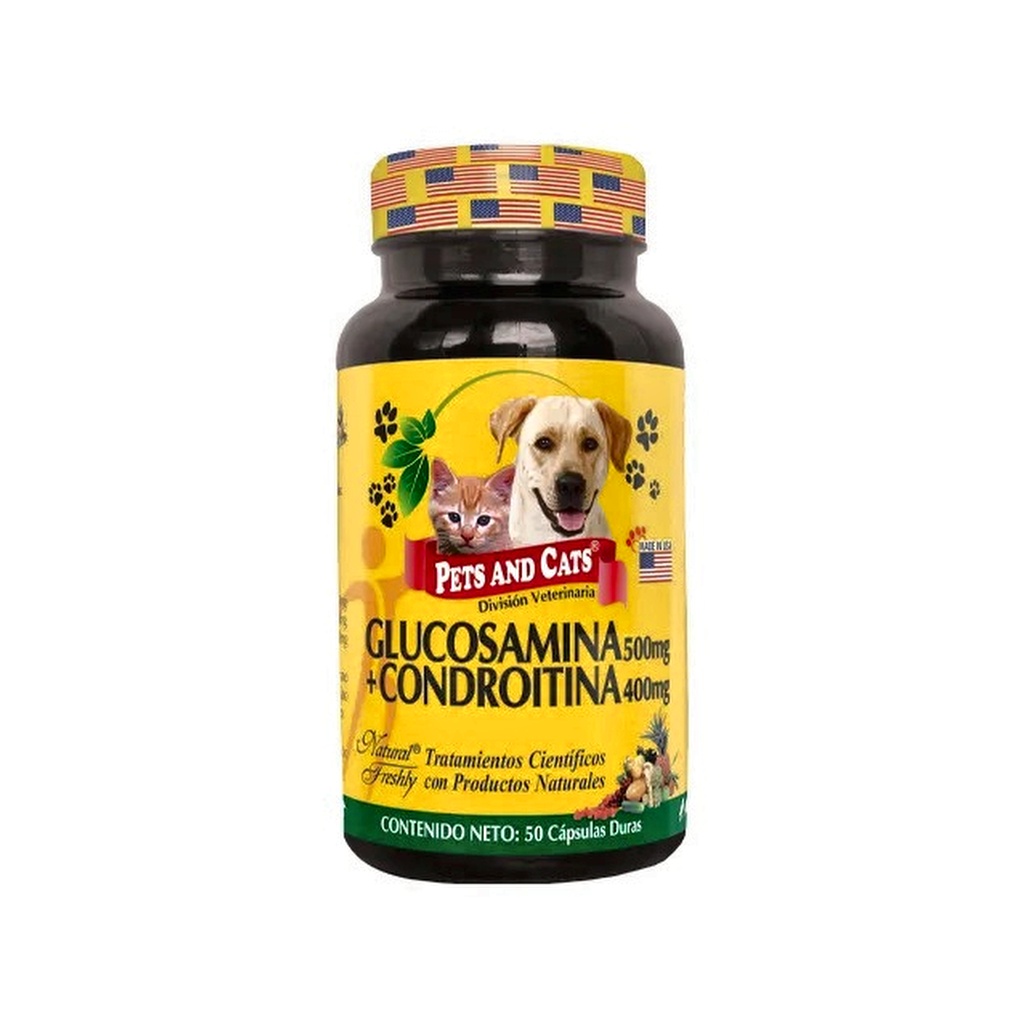 P &amp; C  GLUCOSAMINA+CHONDROITINA  FSC x 50 CAP