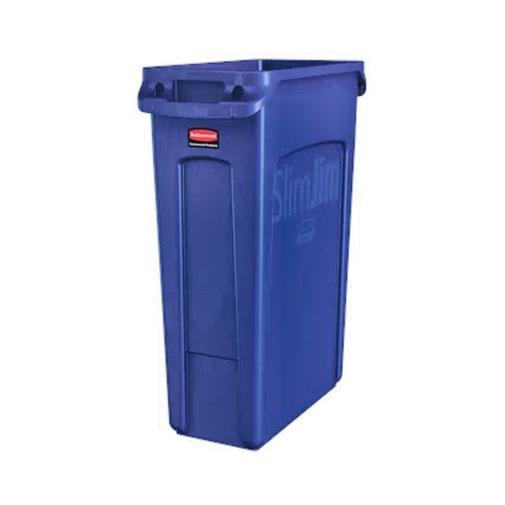 CONTENEDOR SLIM JIM 87L C/CANALES VENT AZUL 1956185