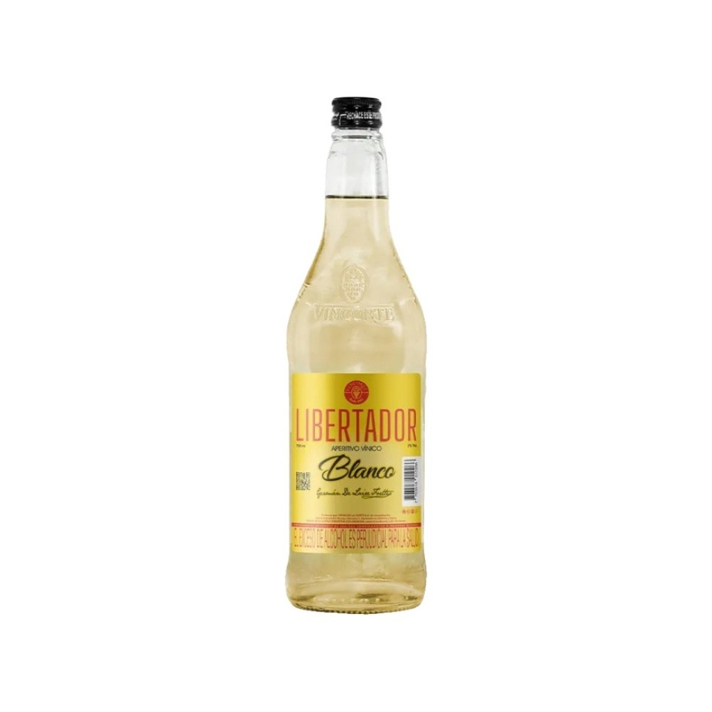 APERITIVO VINICO BLANCO LIBERTADOR x 750 cc N