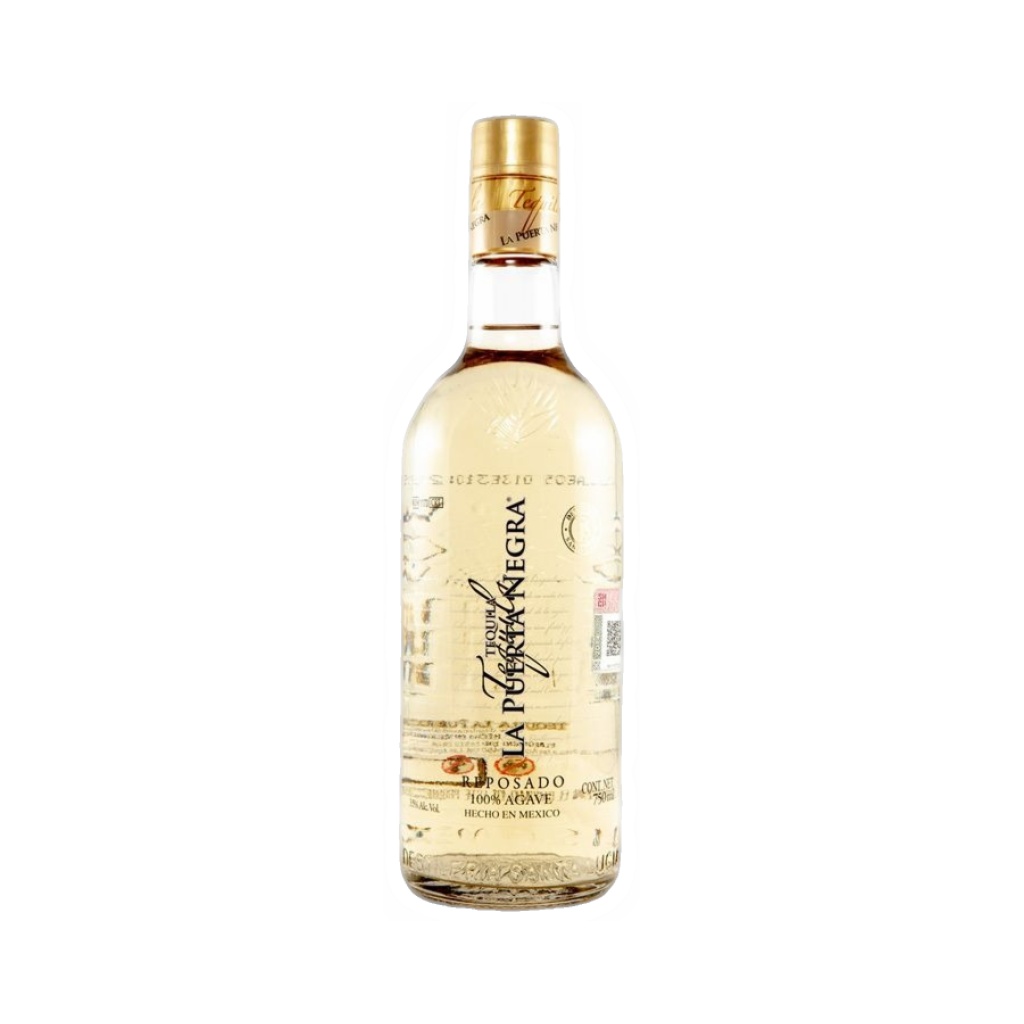 TEQUILA REPOSADO LA PUERTA NEGRA x 750 cc