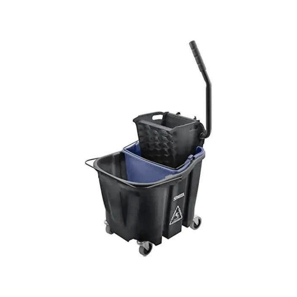 BALDE CON ESCURRIDOR 35 LT DUAL NEGRO SP9690-10