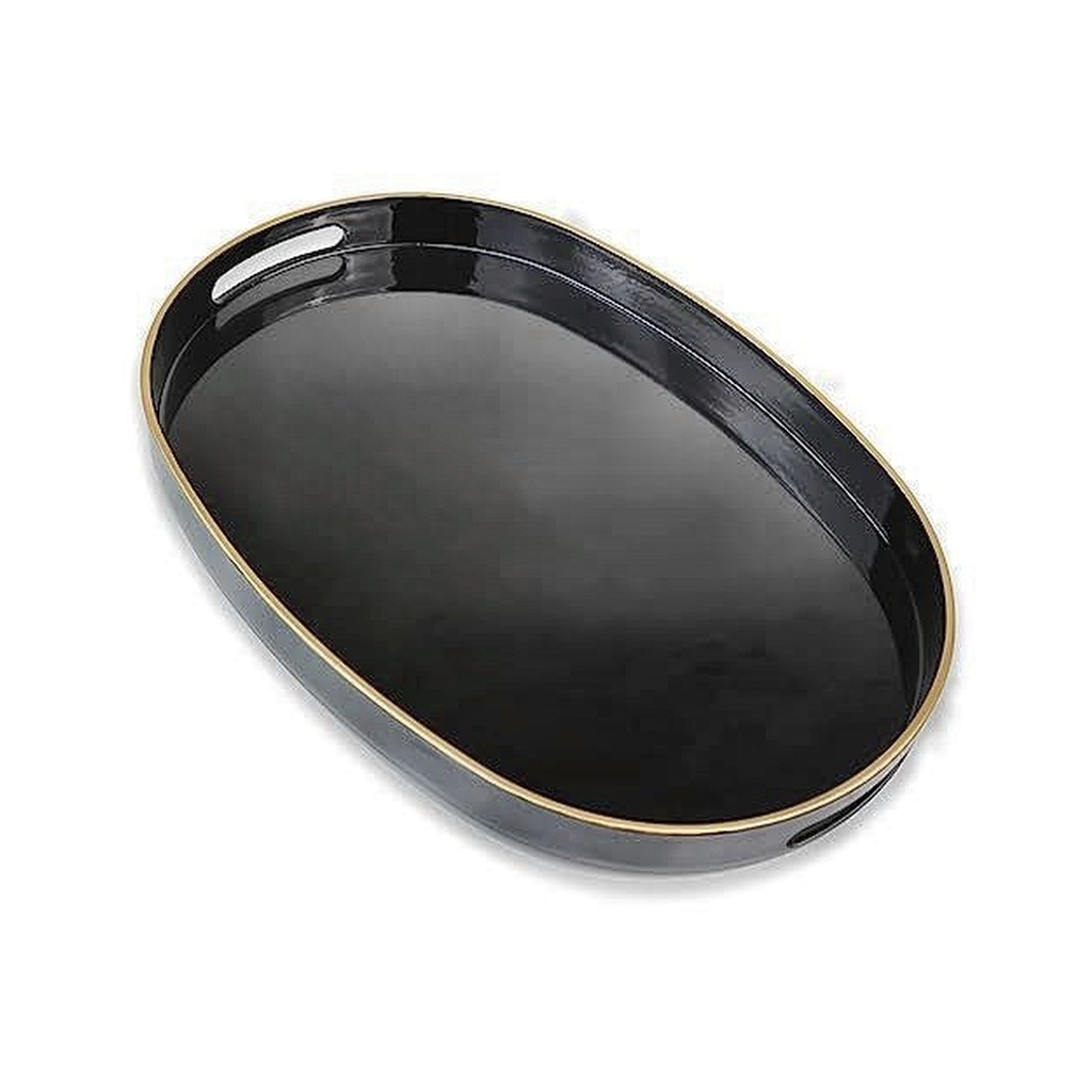 BANDEJA OVALADA DE 27"  NEGRA VG94544-10