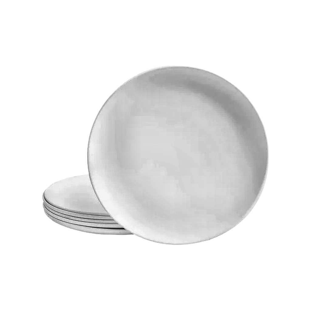PLATO REDONDO 18CM MELANINA BLANC PM1029622848I
