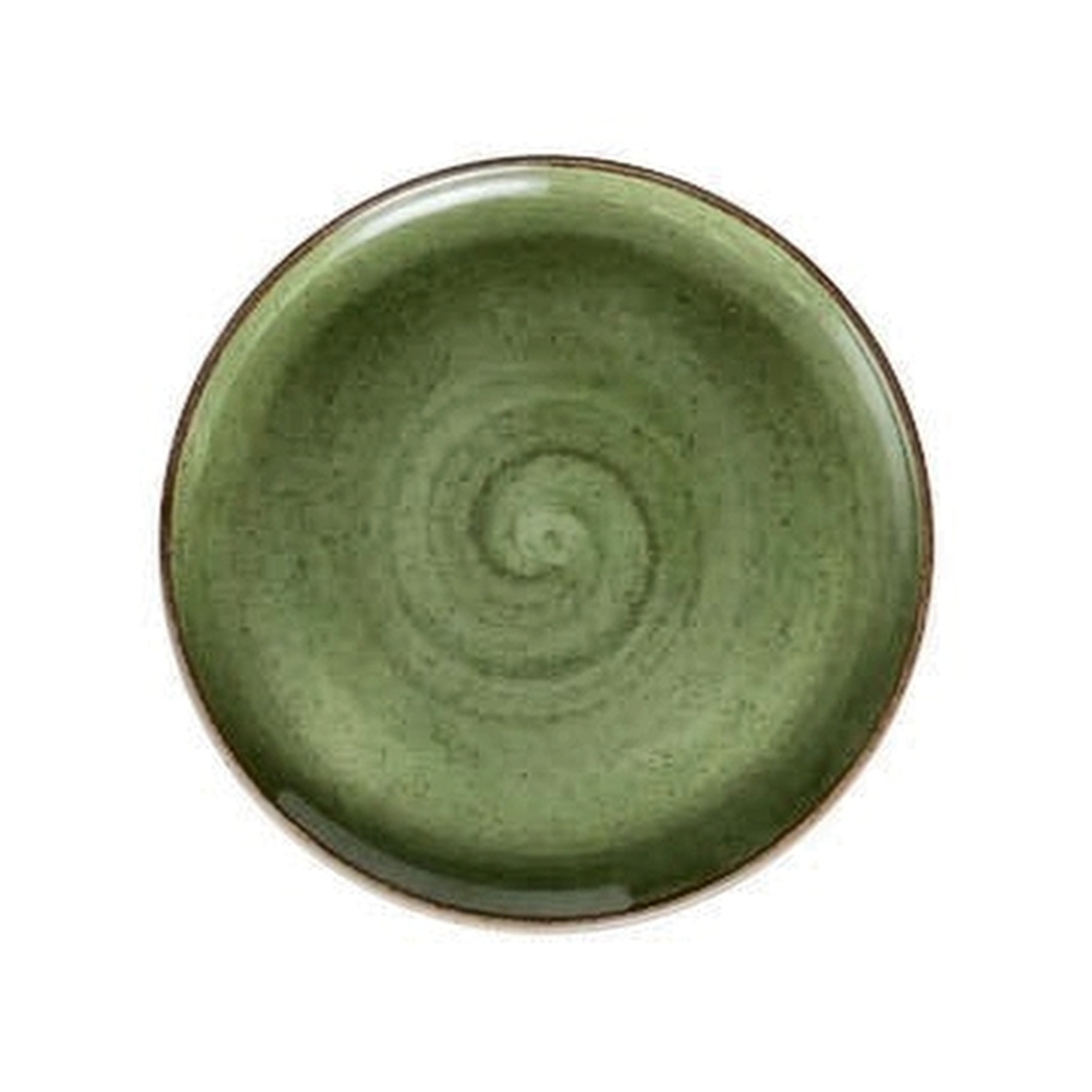 PLATO PANDO COUPE 28.4CM ARTISAN VERDE PA1616712812