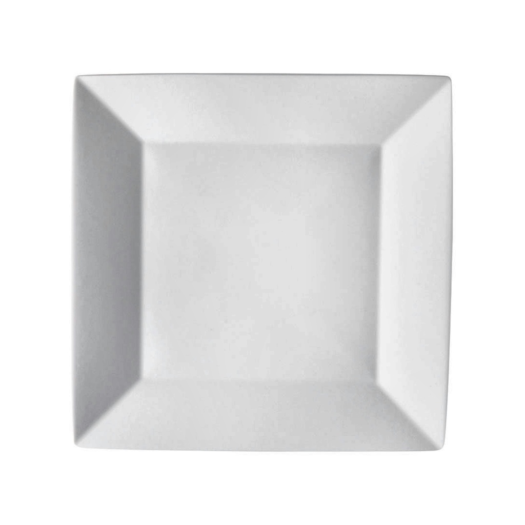 PLATO PANDO 27CM CUADR ZEN BLANCO PA1101972424