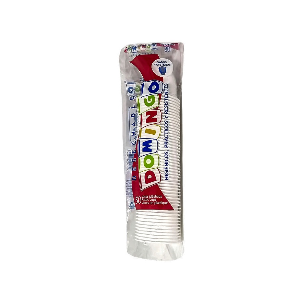 VASOS 3.5 OZ CAFETERO STAKING DOMINGO RLL X 50UND