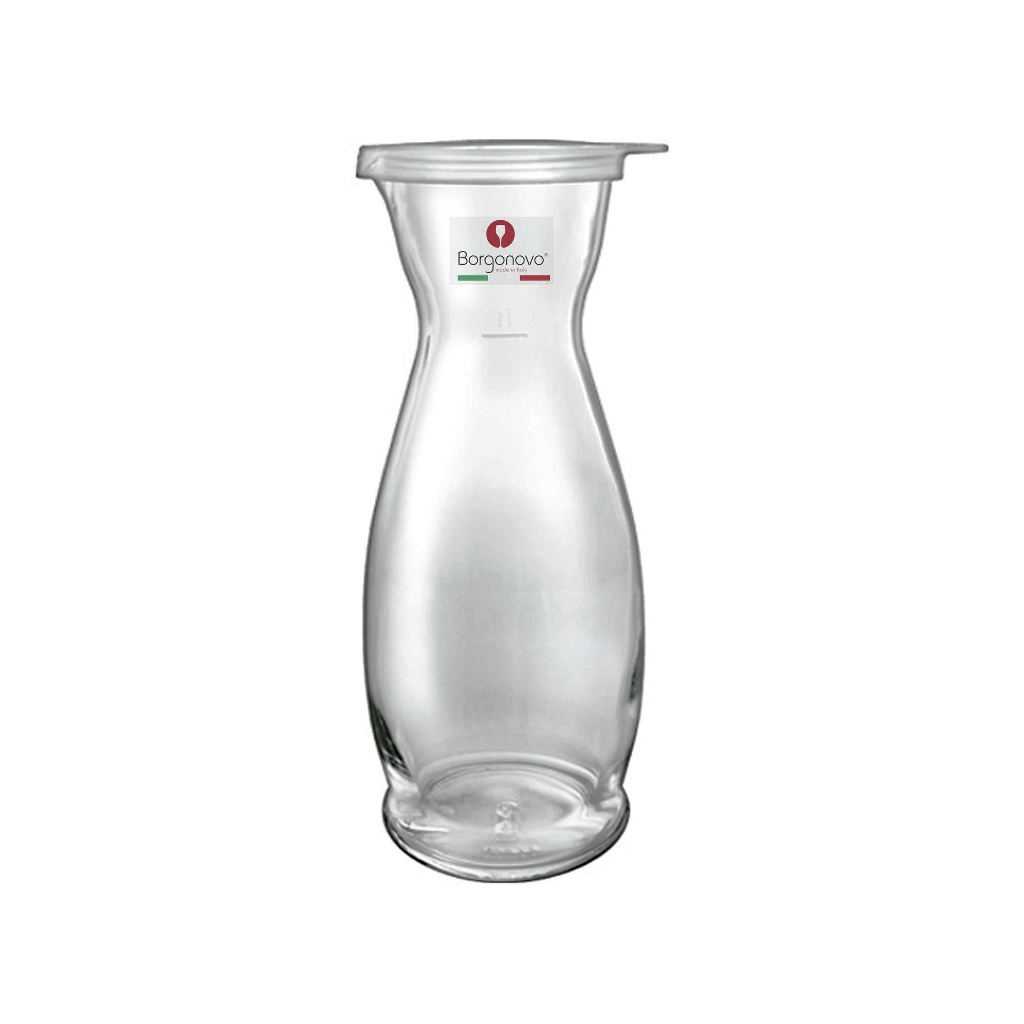 JARRA INDRO CON TAPA TRANSPARENTE x 1000 cc CJ X 6 UND