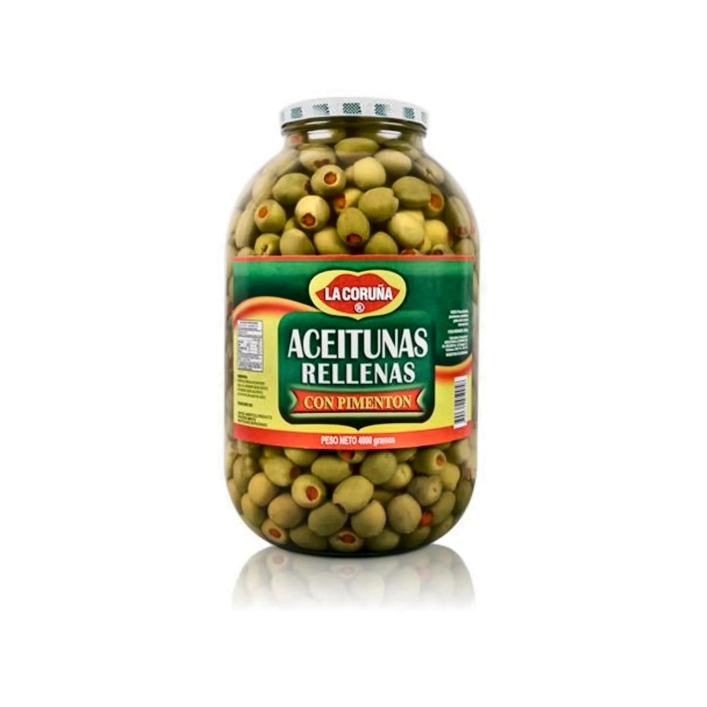 ACEITUNAS RELLENAS CON PIMENTON LA CORUÑA FSC x 4000 gr