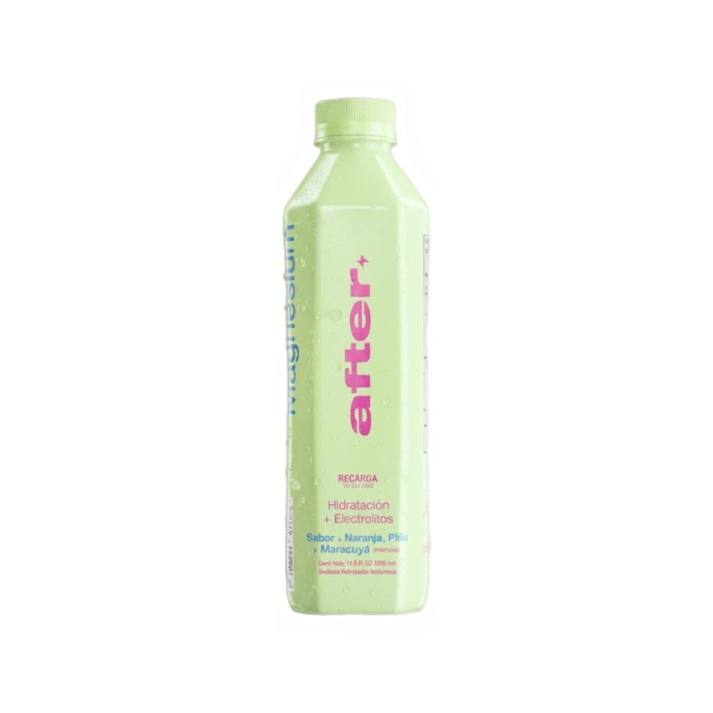 BEBIDA HIDRATANTE AFTER BY LIT FRUTOS VERDES x 500 cc UNIDAD