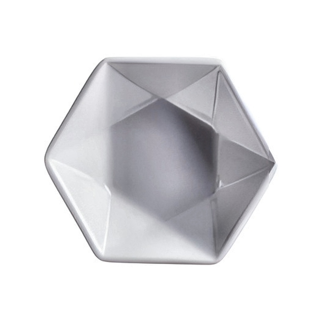 PLATO HEXAGONAL 12CM ACTUALITE BLANCO PA1101610024