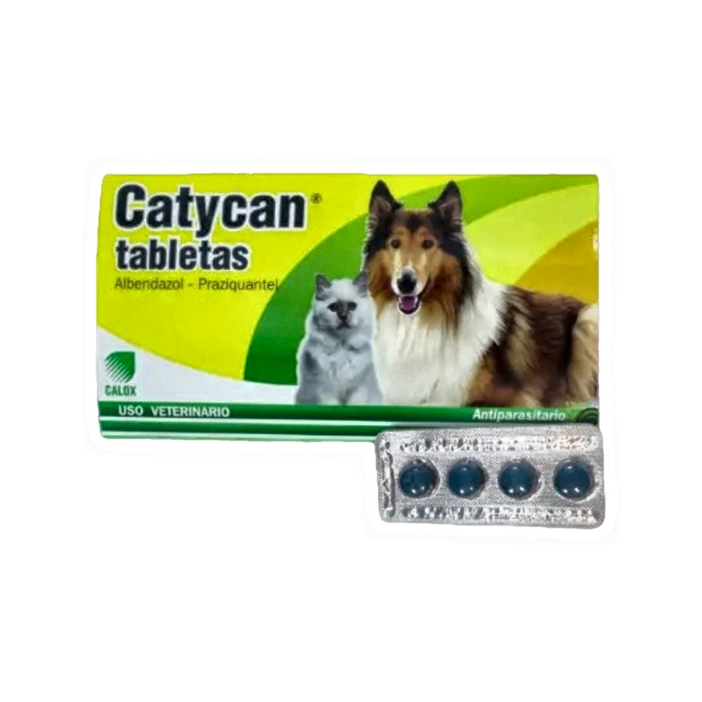 CATYCAN TABLETAS CALOX  CAJA X 40 BLISTER X 4 TABLETAS