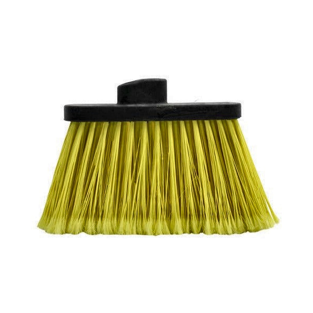 ESCOBA ANGULAR EN PVC FIBRA LARGA AMARILLA CA8306-05