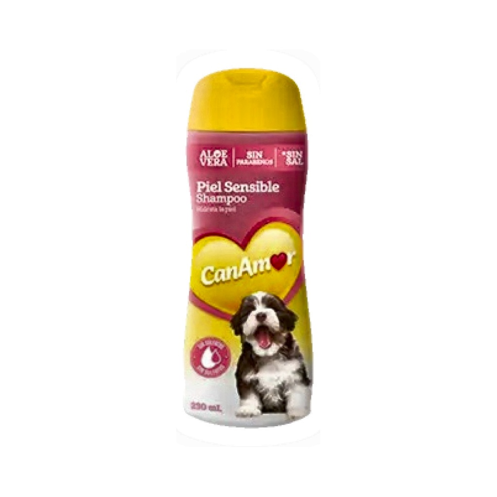 SHOMPOO CANAMOR PIEL SENSIBLE 30 ML X 12 UNDS