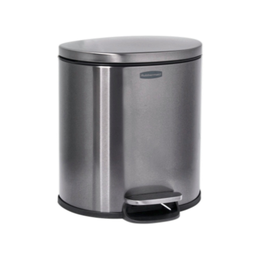 CONTENEDOR DE PEDAL SEMI REDONDO METALICO 6 LT 2179282