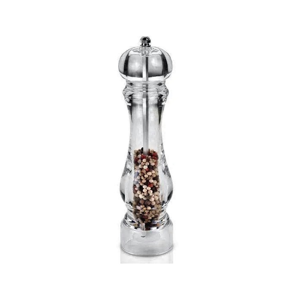 MOLINO UNIVERSAL 22 CM CUERPO ACRILICO CON TAPA CROMADA  UNIDAD