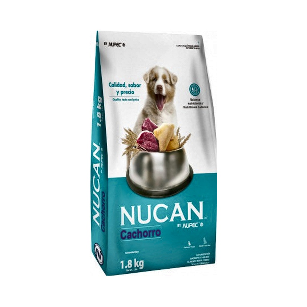NUCAN CACHORRO C_CA08CO01 BOL x 1.8 kg