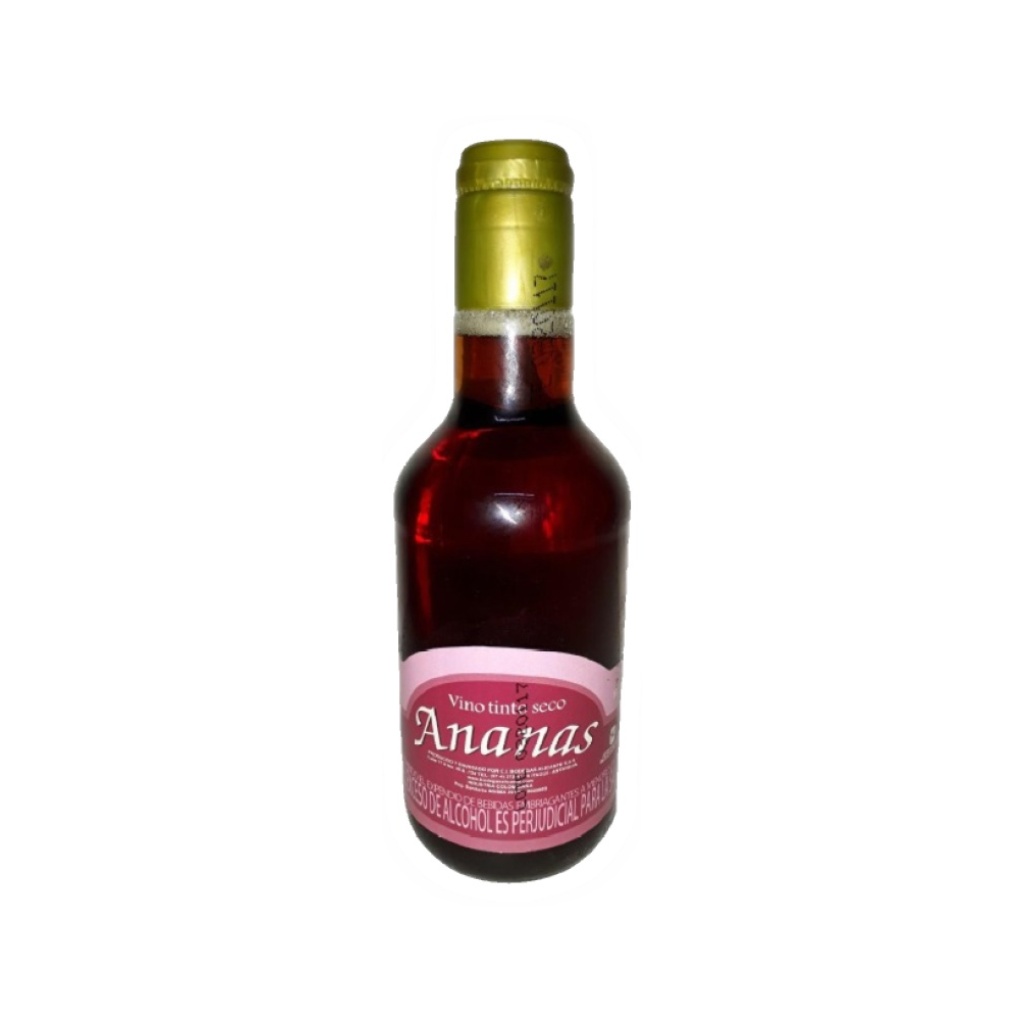VINO ROSADO SECO ANANAS 10% VOL x 375 cc