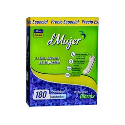 [2350200] PROTECTOR DIARIO ANATOMICO D MUJER PAQ x 180 UNDS