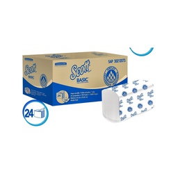 [2013110] TOALLA DE MANOS SCOTT BASIC/DOBLADA SENCILLA 30212073 CJx 24 PAQ