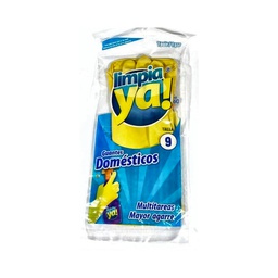 [2460310] GUANTE AMARILLO LIMPIAYA T-9 450101299 PAR