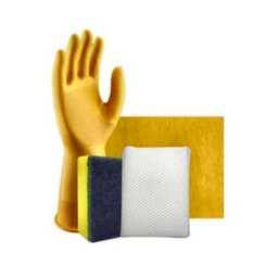 [2460306] KIT HOGAR GTE. AMARILLO+LIMPION SECATODO +ESP. MALLA+ESP. DOBLE LIMPIAYA 485010926 PACK