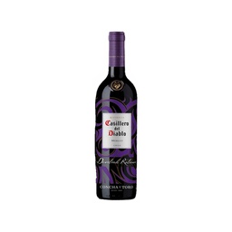 [1800261] VINO CASILLERO DEL DIABLO DEVILISH MERLOT x 750 cc