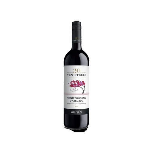 VINO TINTO MONTEPULCIANO DOC DABRUZZU x 750 cc