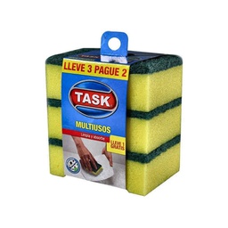 [2212006] ESPONJA MULTIUSOS TASK PRECIO ESPECIALX3 RF_635171/1635130