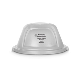 [2030123] TAPA PARA CONTENEDOR REDONDO 121 LT 235164_9901_E00401_BLANCO