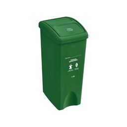 [2030317] PAPELERA VAIVEN PLANA VERDE- ORGANICO APROVECHABLE 53L EMP 4 4-1042521_EMP 4