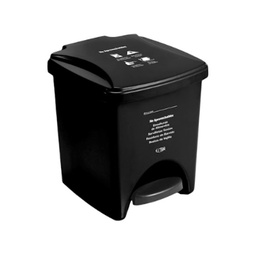 [2030635] PAPELERA PEDAL 20 L NEGRO NO APROVECHABLE 4-1042578_EMP 4