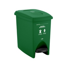 [2030763] PAPELERA PEDAL VERDE ORGANICO APROVECHABLE 10 L 4-1042555_EMP 4