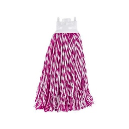 [2060722] TRAPERO MICROF BLANCO/FUCSIA CON ACOPLE 300gr SIN MANGO RF_11088