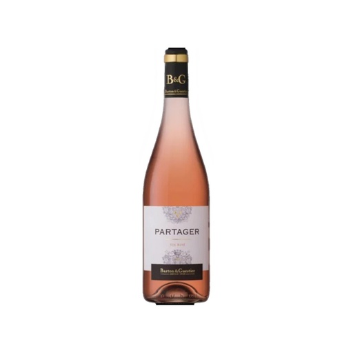 VINO FRANCES PARTAGER ROSE x 750 cc