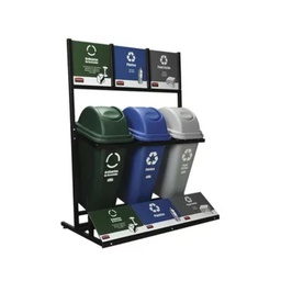 [2500121] ARMAZÓN PARA ESTACIÓN SLIM JIM NEGRO CT18000RSF