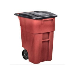 [2500136] CONTENEDOR BRUTE ® CON RUEDAS Y TAPA CAPACIDAD 189 L 1934089_ROJO