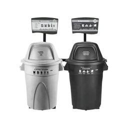 [2500340] PROMO PUNTO ECOLOGICO 2 PUESTOS CONTENEDOR BRUTE 121L  2180209