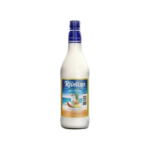 APERITIVO CREMA PIÑA COLADA RIVELINO x 750 cc N